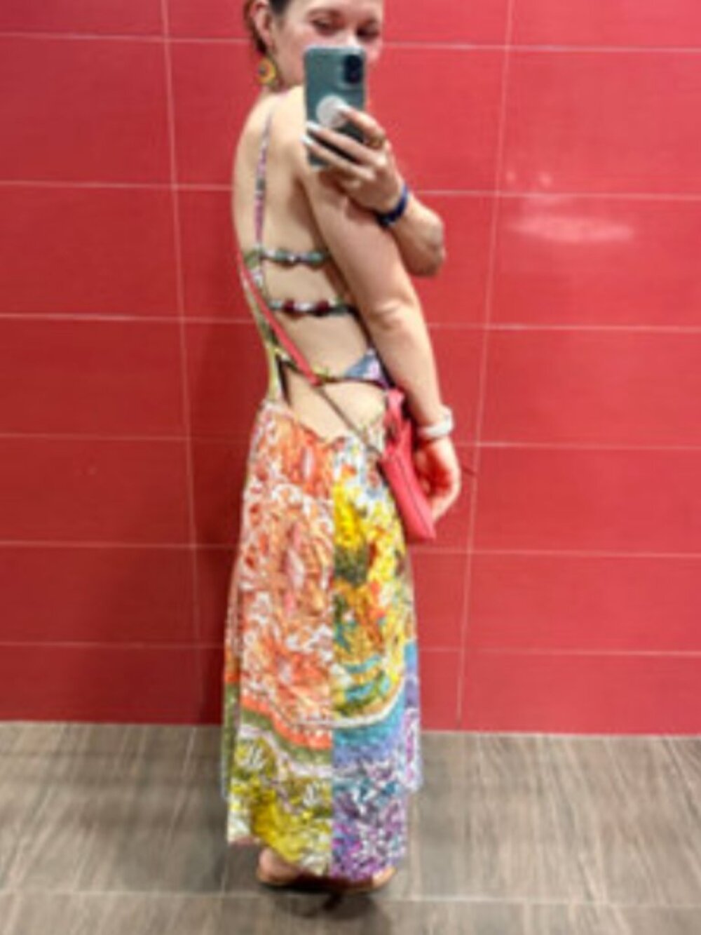 NWT Anthropologie Sleeveless Beaded Midi Dress - Picture 6 of 7